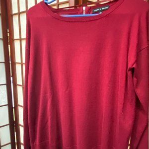 Deep Red Sweater